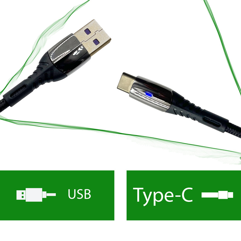  کابل تبدیل USB به USB-C بیاند مدل BUC-501KF FAST CHARGE طول 1 متر