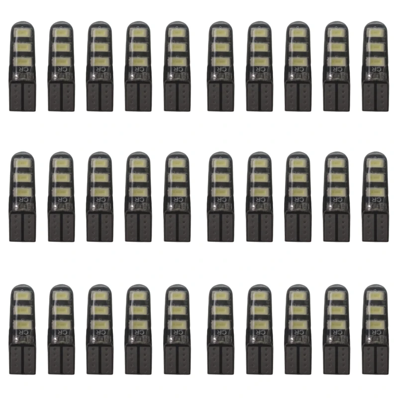 لامپ خودرو مدل SMD پایه T10 مجموعه 30 عددی