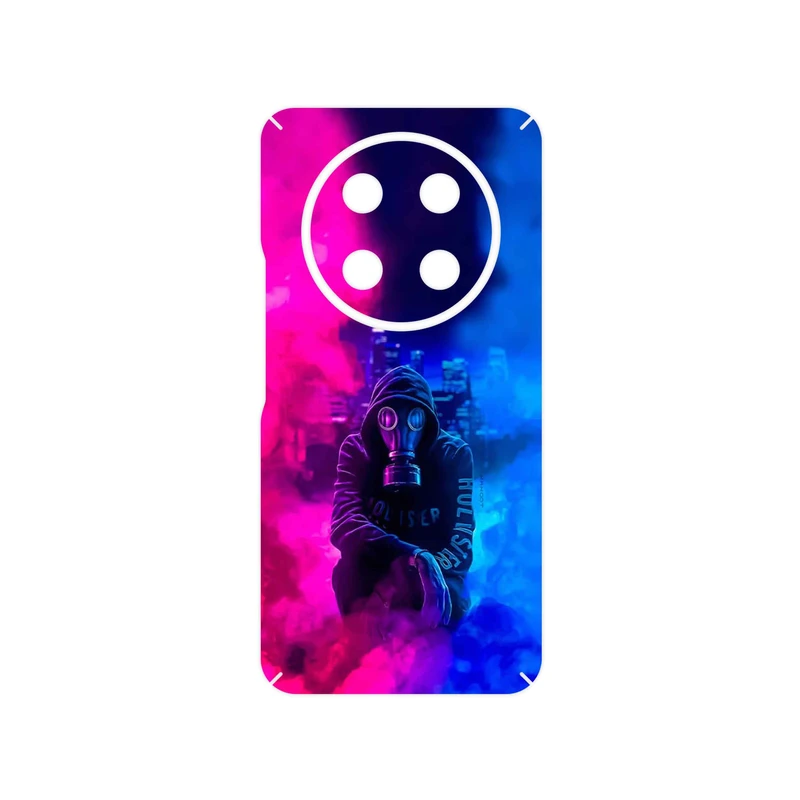 برچسب پوششی ماهوت مدل Smoke Rainbow Digital Art 2 مناسب برای گوشی موبایل آنر X9c