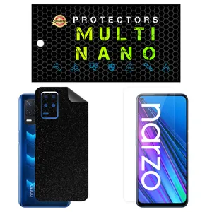 Multi Nano X-SFG Screen Protector For Realme Narzo 30 5G with back skin