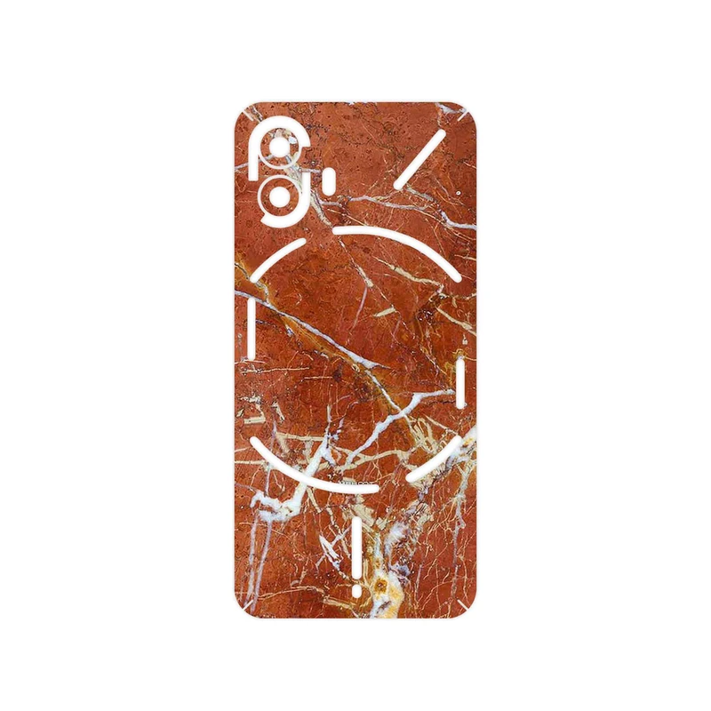 برچسب پوششی ماهوت مدل Red Marble مناسب برای گوشی موبایل ناتینگ Phone 2