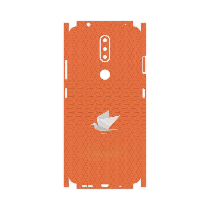 برچسب پوششی ماهوت مدل Minimalist origami bird-FullSkin مناسب برای گوشی موبایل نوکیا 2.4