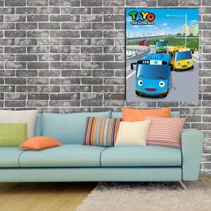 تابلو شاسی کودک مدل تایو اتوبوس کوچولو کد 10