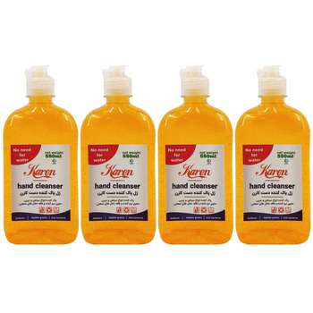 ژل پاک کننده دست کارن مدل SKH حجم 550 میلی لیتر بسته 4 عددی