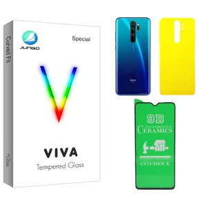 Junbo Viva Ceramics Screen Protector For xiaomi redmi note 8 pro With Back Protector