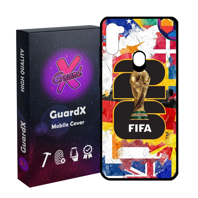 کاور گارد ایکس طرح جام جهانی مدل 11069 مناسب برای گوشی موبایل سامسونگ Galaxy A11/M11