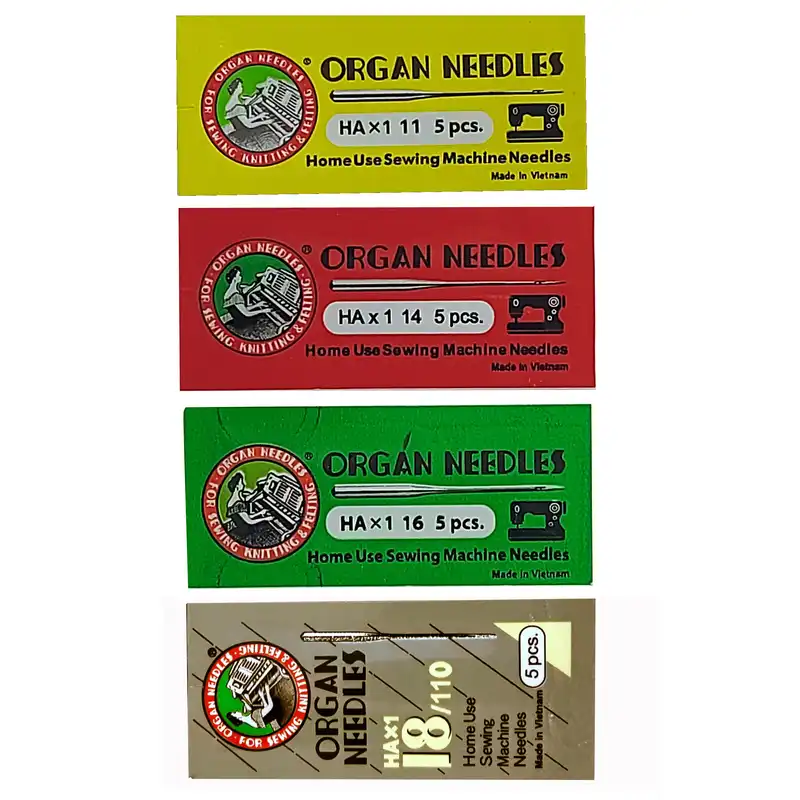 سوزن چرخ خیاطی مدل ORG11141618 چهار بسته 5 عددی