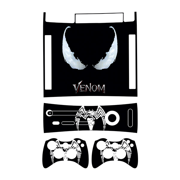 برچسب ایکس باکس 360 آرکید توییجین وموییجین مدل Venom 05 مجموعه 4 عددی