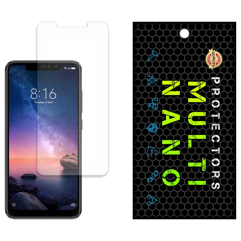 محافظ صفحه نمایش مات مولتی نانو مدل X-S1M مناسب برای گوشی موبایل شیائومی Redmi Note 6 Pro