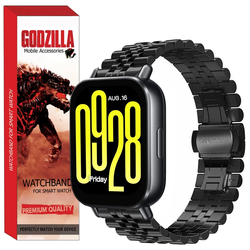 بند گودزیلا مدل 5BID مناسب برای ساعت هوشمند شیائومی Redmi Watch 5 Active