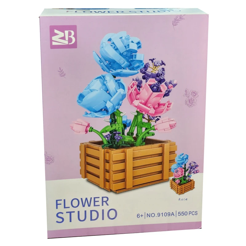ساختنی زد بی  550 قطعه مدل Flower Studio کد 9109