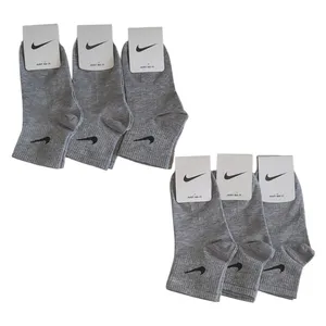 جوراب ساق کوتاه مدل lk1 بسته 6 عددی