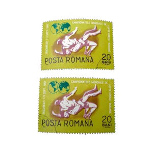 تمبر یادگاری مدل ورزشی کد bc-2327 مجموعه 2 عددی