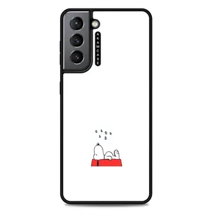 AKAM AMC-WSGS21-SNOOPY-35 Cover For Samsung Galaxy S21