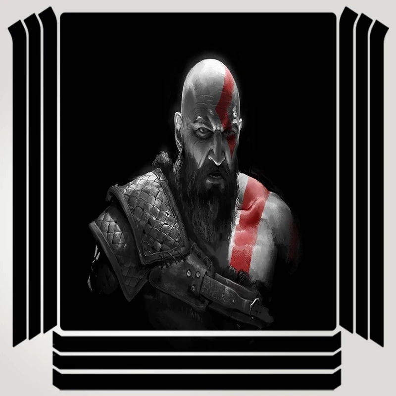 برچسب پلی استیشن ۴ مدل kratos in god of war کد PSP-323 