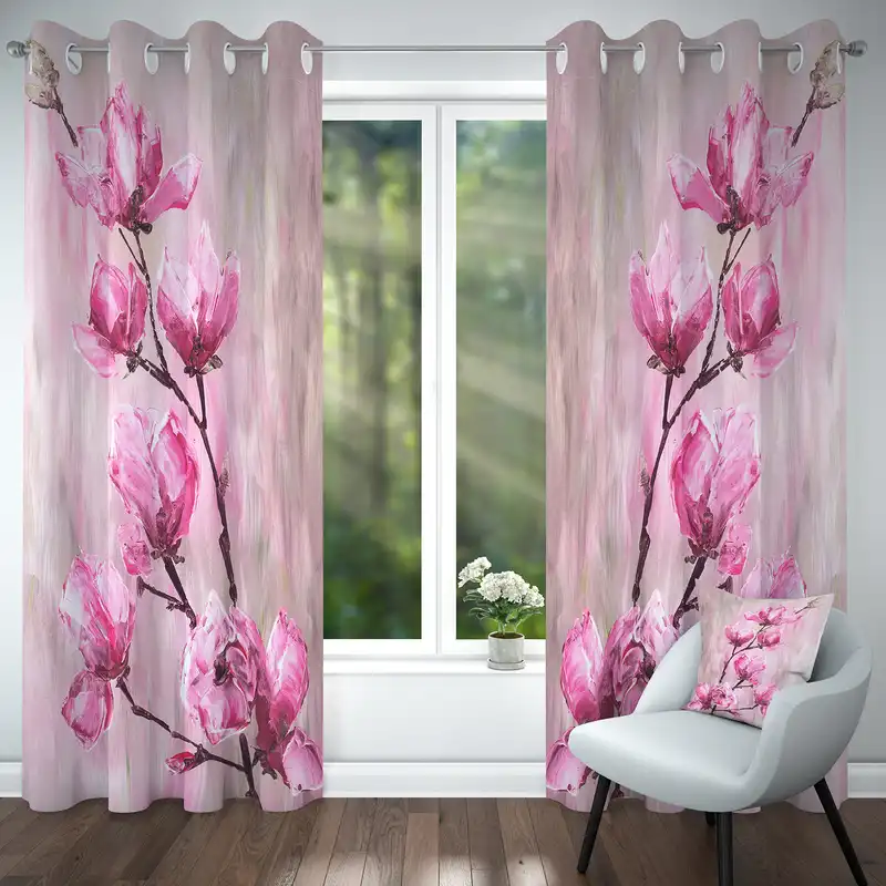 پرده مدل هازان کد 4290 سایز 140x280 سانتی متر