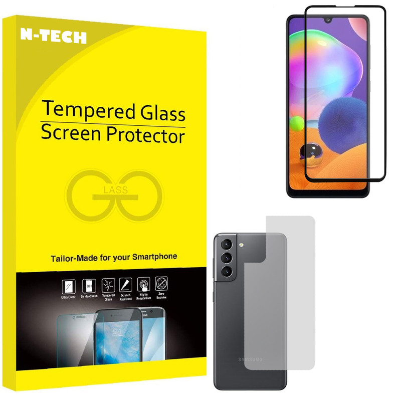  محافظ صفحه نمایش انتک مدل FUBKM-01 مناسب برای گوشی موبایل سامسونگ Galaxy S21 Plus به همراه محافظ پشت گوشی 