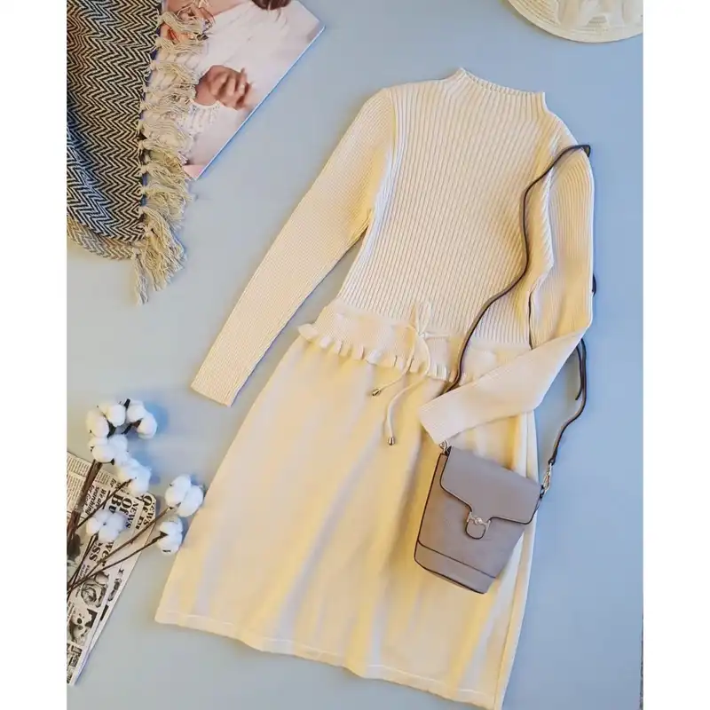 پیراهن بافت زنانه مدل 38