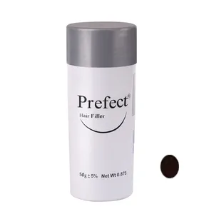 پودر پرپشت کننده مو پرفکت هیر فیلر کد 02 وزن 50 گرم رنگ مشکی 