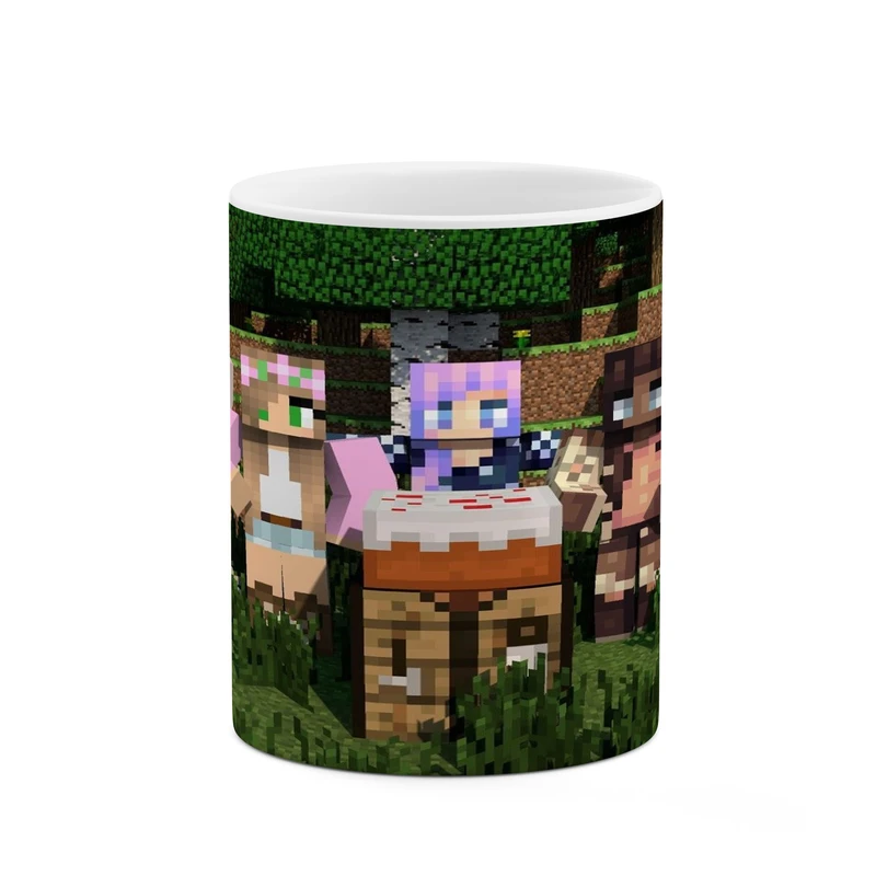 ماگ کاکتی طرح ماینکرافت minecraft مدل mgh41538