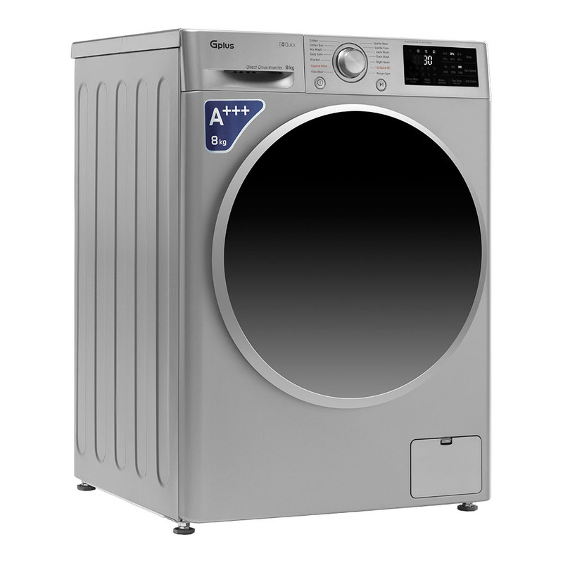 ماشین لباسشویی جی پلاس مدل  GWM-L870S ظرفیت 8 کیلوگرم