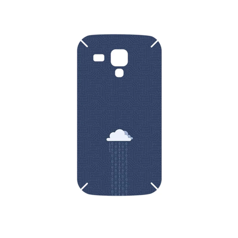 برچسب پوششی ماهوت مدل Minimal Data Cloud مناسب برای گوشی موبایل سامسونگ Galaxy S Duos GT S7562