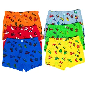 شورت پادار پسرانه مدل پسر بازیگوش کد 01 مجموعه 6 عددی