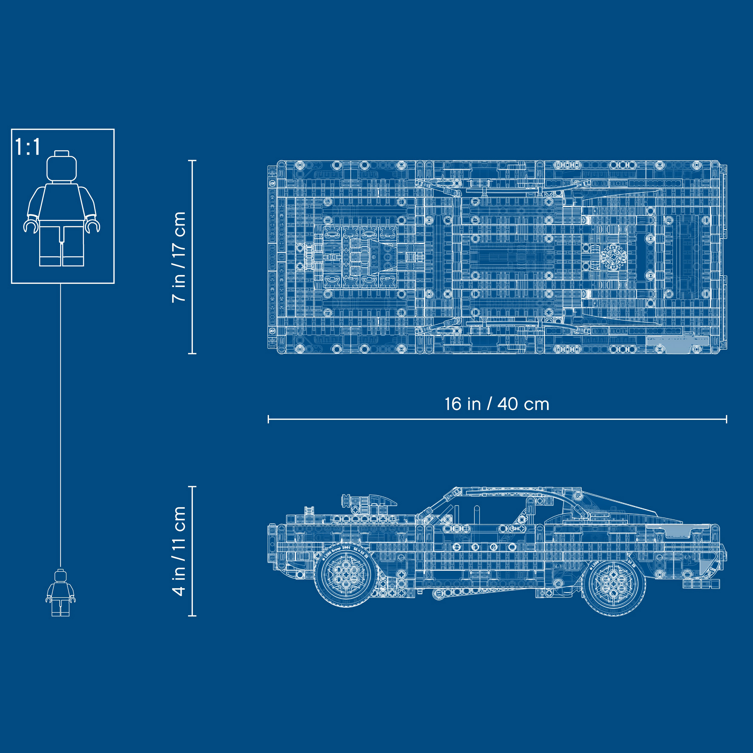 لگو سری Technic مدل Dom’s Dodge Charger 42111