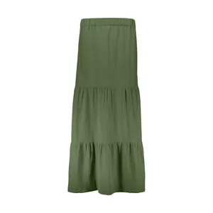 دامن زنانه تن درست مدل 144-ARMYGREEN
