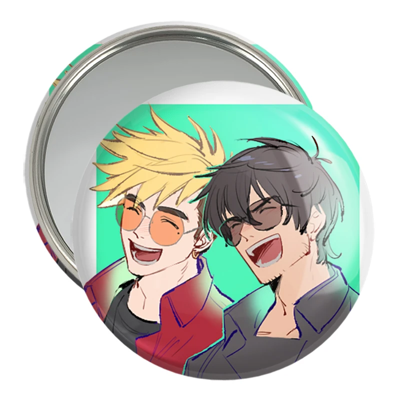 آینه جیبی خندالو مدل نیکولاس و وش انیمه تریگان (Trigun) کد 36245