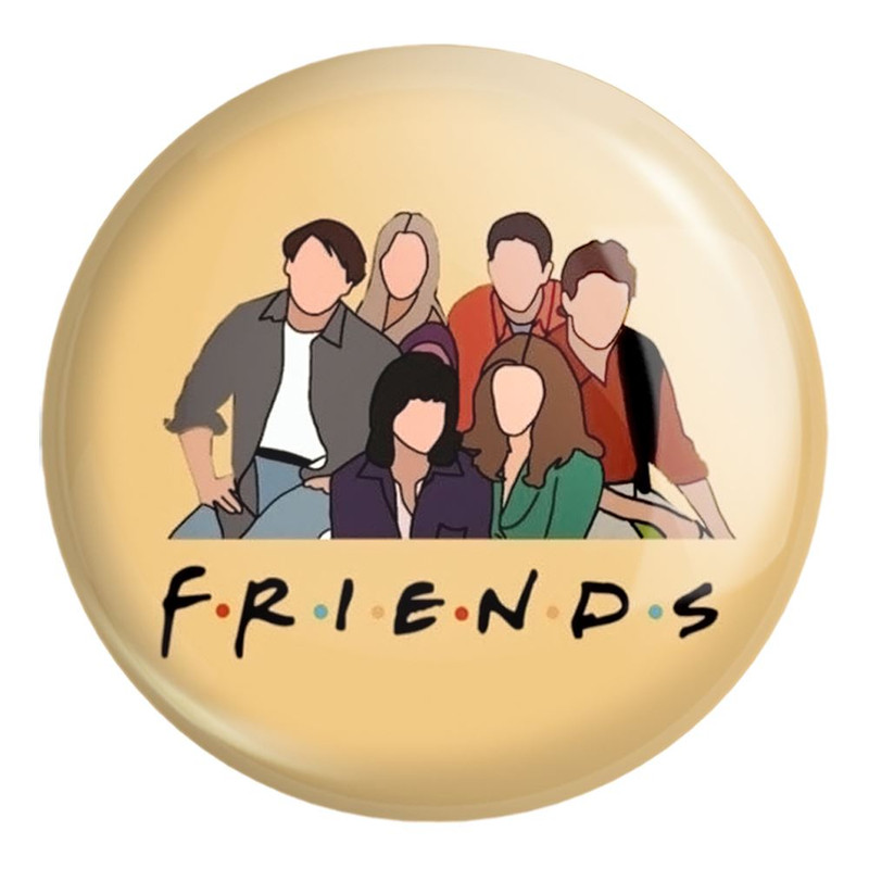 پیکسل خندالو طرح سریال فرندز Friends کد 3915 مدل بزرگ