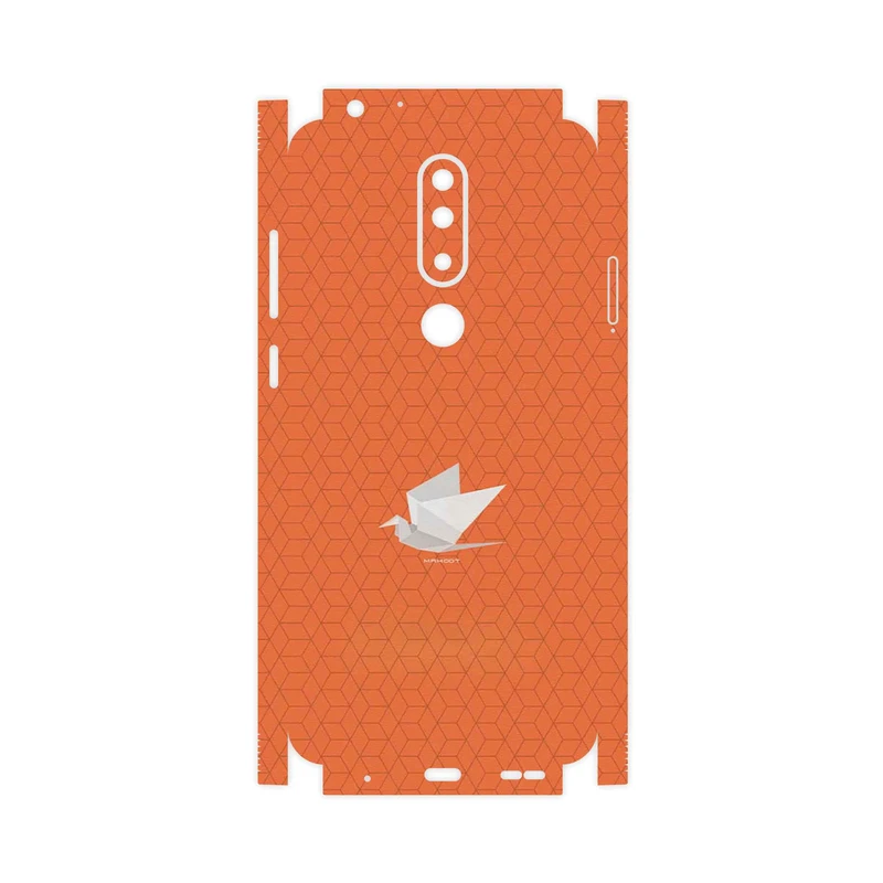 برچسب پوششی ماهوت مدل Minimalist origami bird-FullSkin مناسب برای گوشی موبایل نوکیا 5.1 Plus