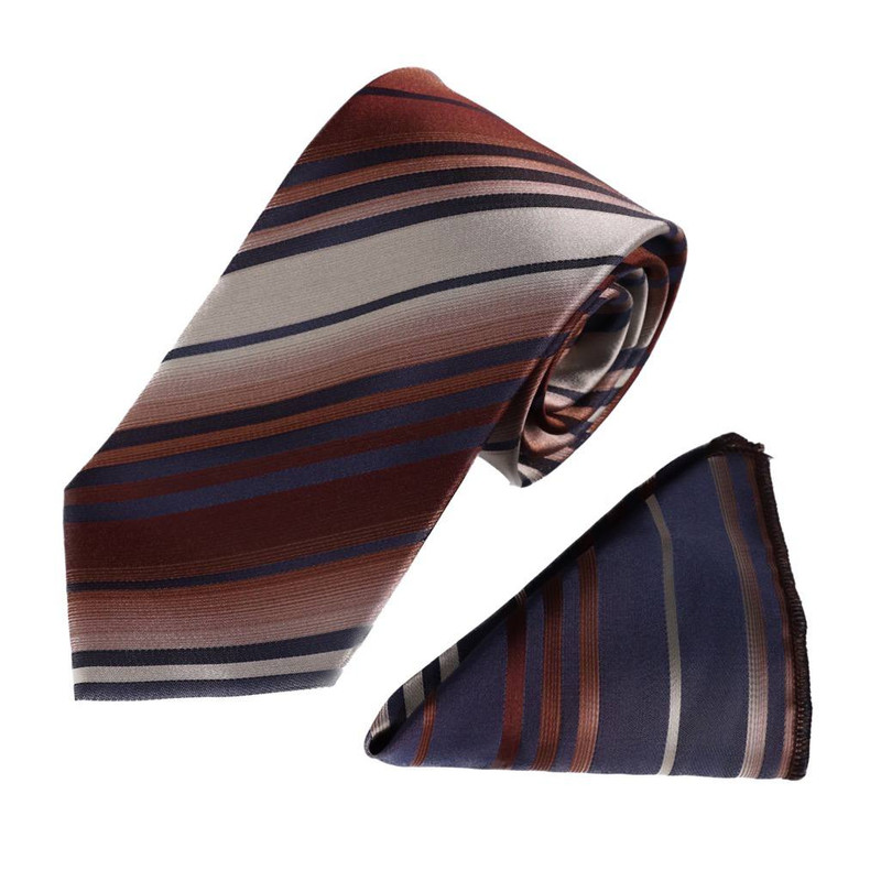 ست کراوات و دستمال جیب مردانه امپریال مدل A15