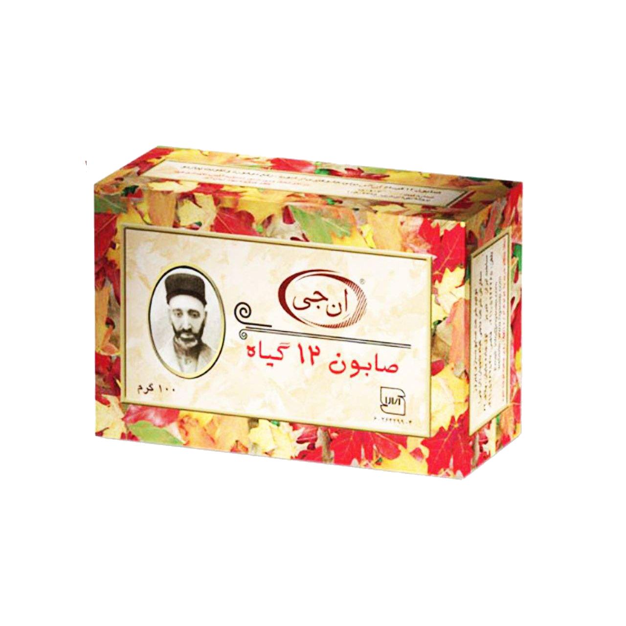 صابون شستشو انجی مدل 12گیاه وزن 108 گرم -  - 2