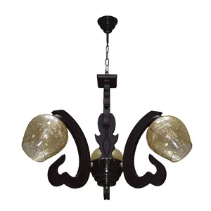 لوستر چشمه نور سه شعله کد G699/3-BR