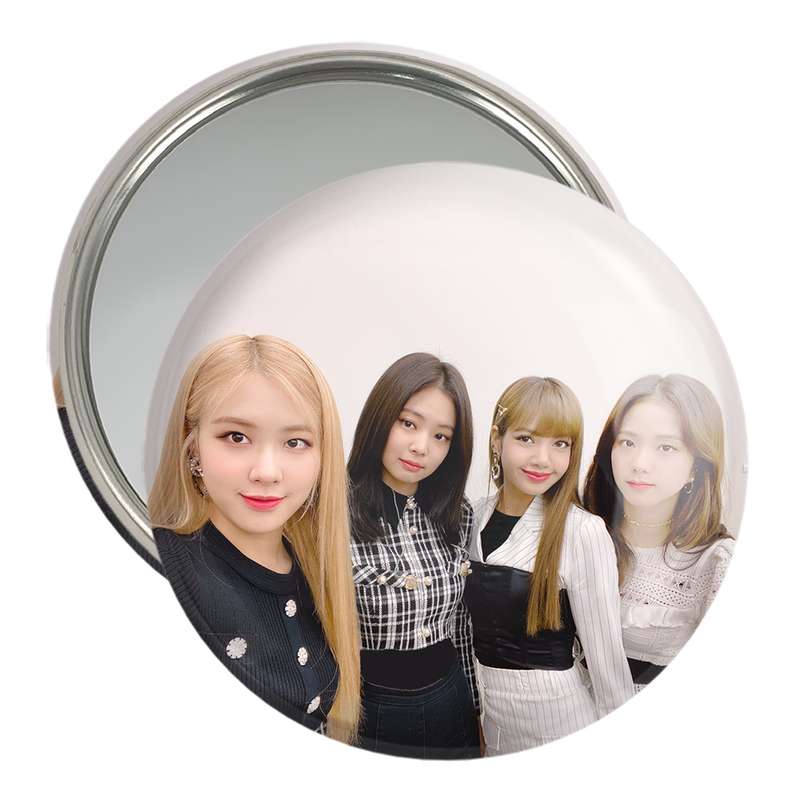 آینه جیبی خندالو مدل گروه بلک پینک Black Pink کد 14556 آینه جیبی خندالو مدل گروه بلک پینک Black Pink کد 14556