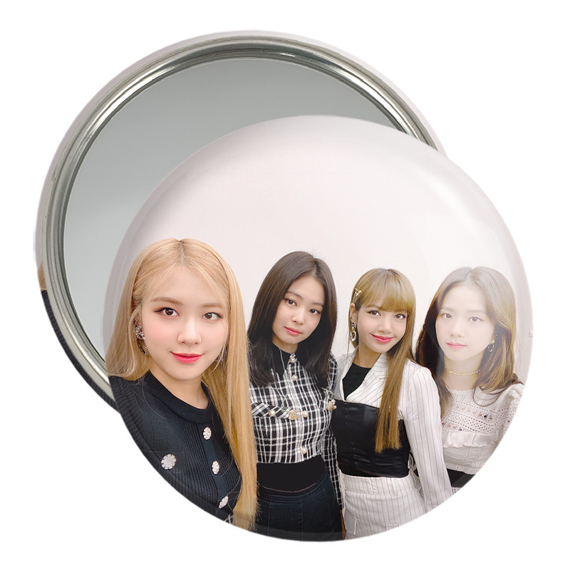 آینه جیبی خندالو مدل گروه بلک پینک Black Pink کد 14556 آینه جیبی خندالو مدل گروه بلک پینک Black Pink کد 14556