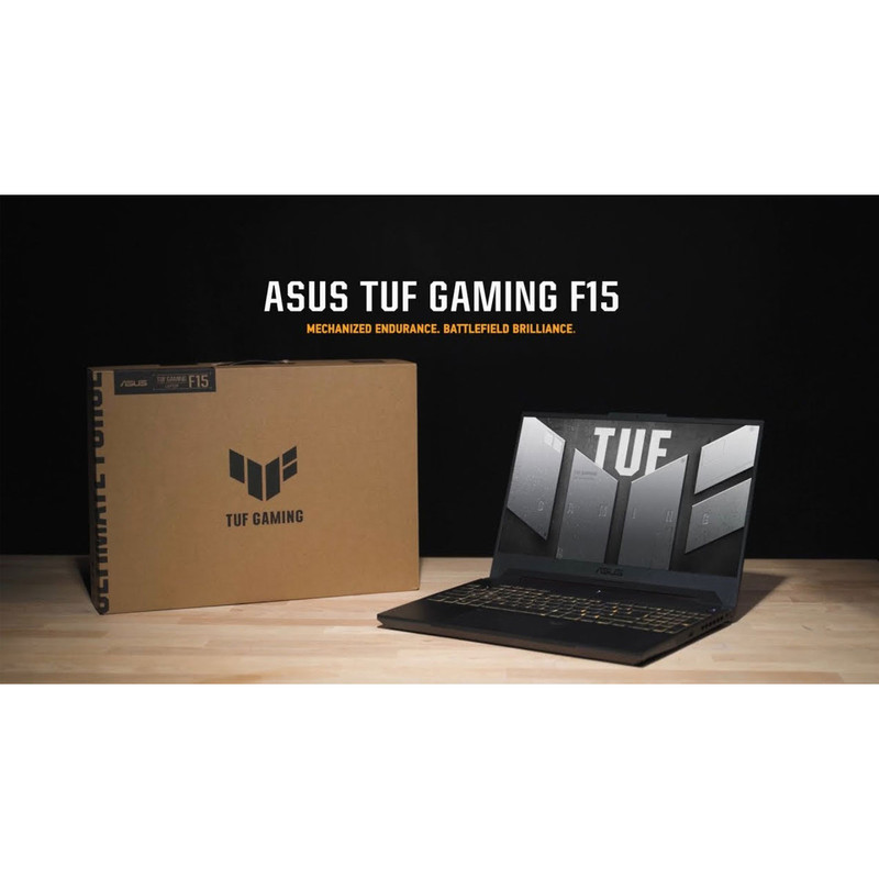لپ تاپ 17.3 اینچی ایسوس مدل TUF Gaming F17 FX707VU-i7 13620H-64GB DDR5 4800MHz-2TB SSD-RTX4050 6GB-FHD 144Hz - کاستوم شده