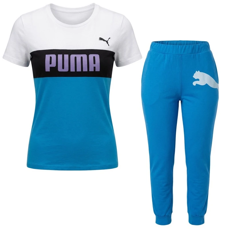 ست تی‌شرت و شلوار ورزشی زنانه مدل 10