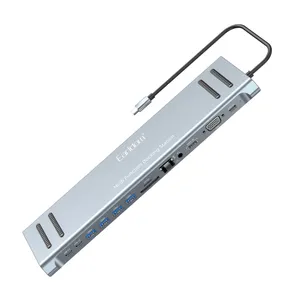 هاب 13 پورت USB-C ارلدام مدل 14IN1 W28