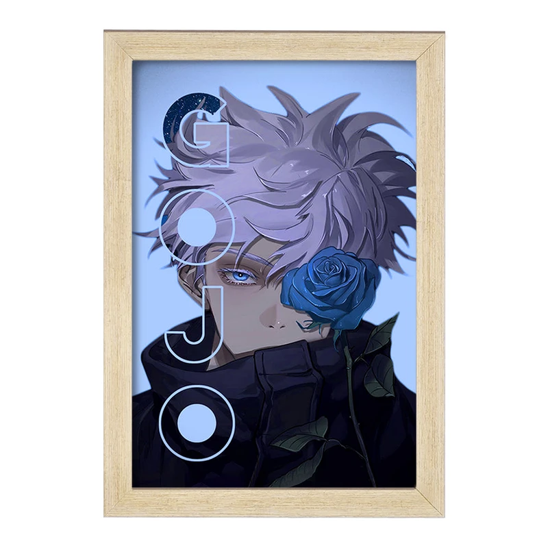 تابلو خندالو مدل گوجو ساتورو انیمه جوجوتسو کایزن کد F1996