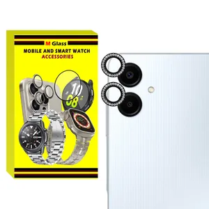 محافظ لنز دوربین ام‌گلس مدل Ring Diamond MG مناسب برای گوشی موبایل سامسونگ Galaxy A06