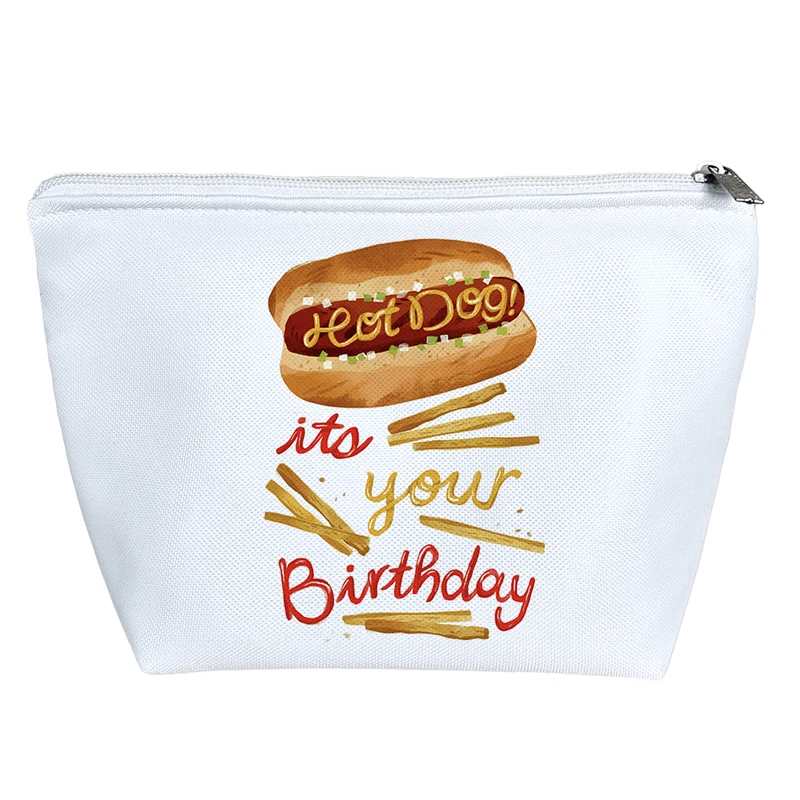 کیف لوازم آرایش دخترانه خندالو مدل هات داگ کد H1738