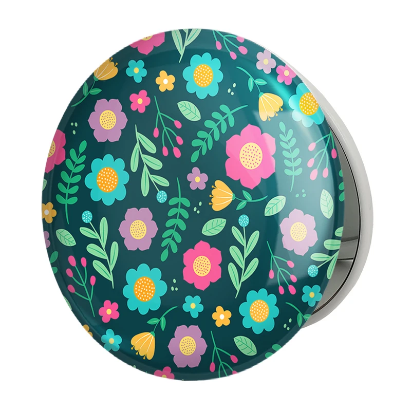 آینه جیبی خندالو طرح گل گلی مدل تاشو کد 29062