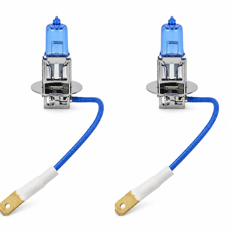 لامپ چراغ جلو خودرو فاگیس مدل H3-12V کد 14 بسته 2 عددی