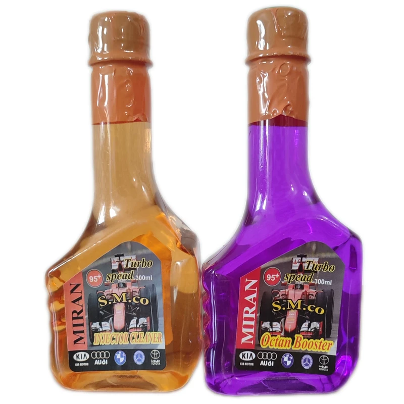 اکتان بوستر و مکمل سوخت میران مدل ۹۵+حجم ۳۰۰میلی لیتر بسته ۲عددی