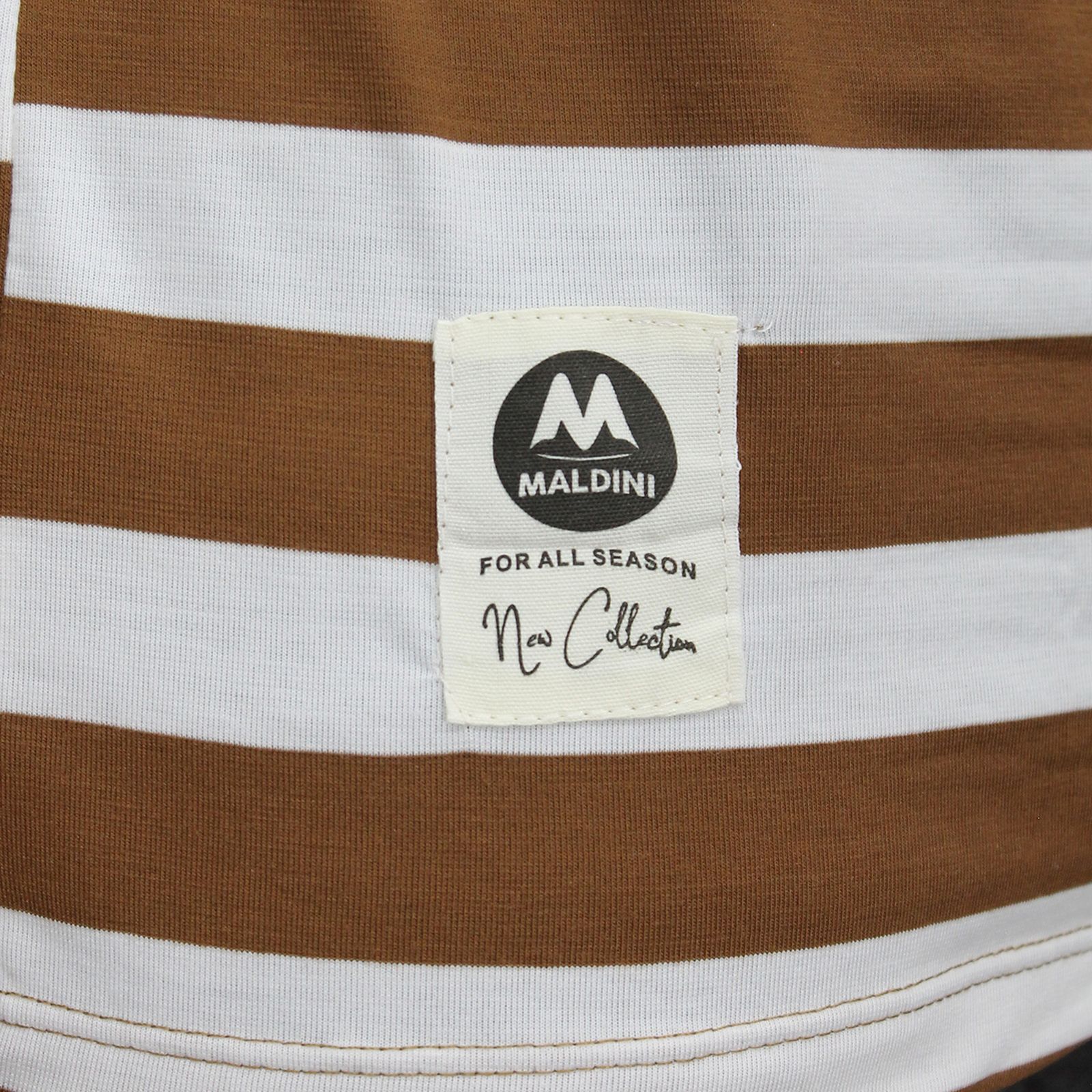 تی شرت آستین کوتاه مردانه مالدینی مدل T-472 - - 4