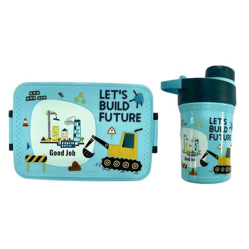  قمقمه کودک مدل T670 گنجایش 0.10 لیتر به همراه ظرف غذا