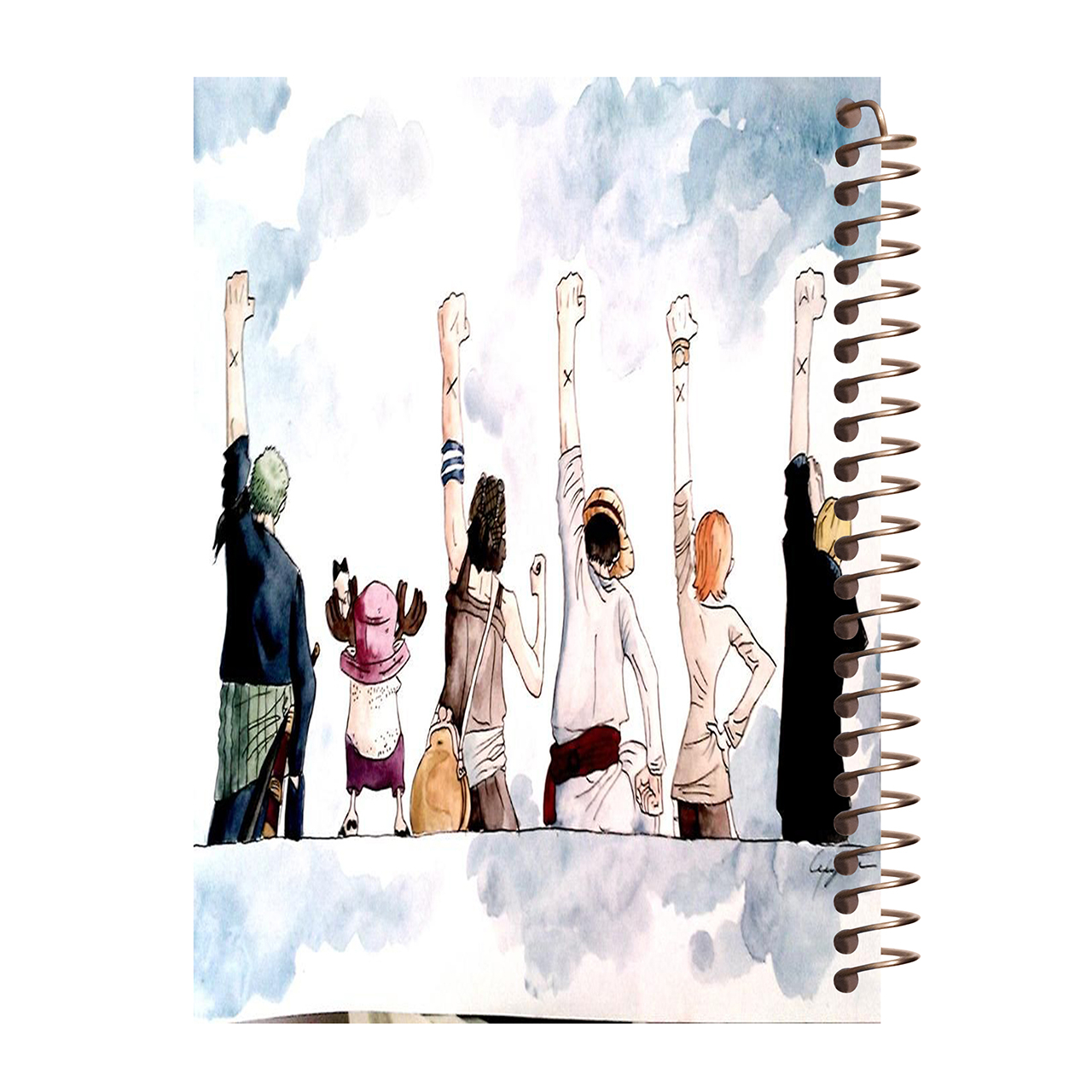 دفتر نقاشی طرح انیمه کد B222