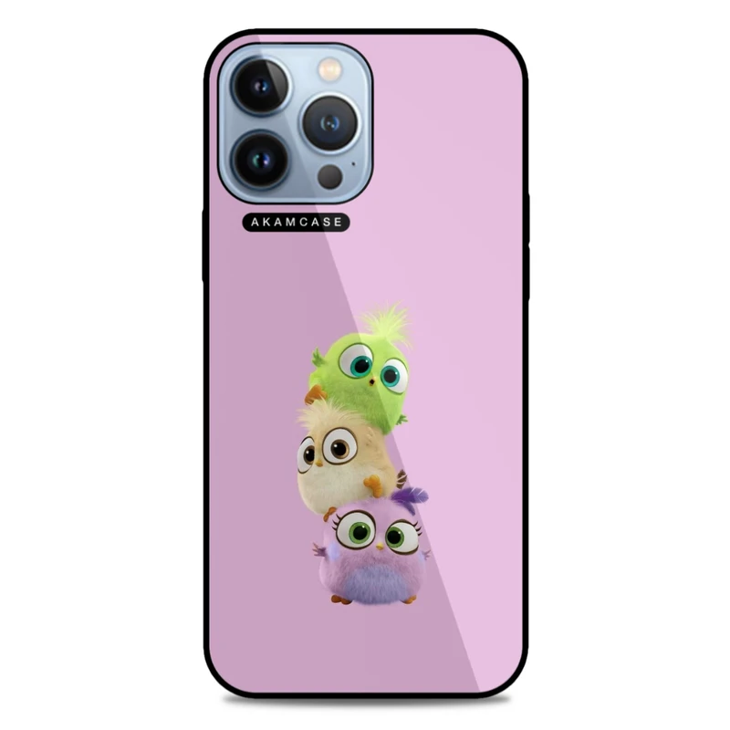 کاور آکام مدل AMC-WA13PROMAX-ANGRY BIRDS1 مناسب برای گوشی موبایل اپل iPhone 13 Pro Max